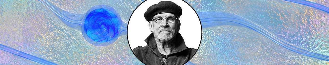 Bertil Vallien – Galaxy Blue from Åfors and Kosta Boda